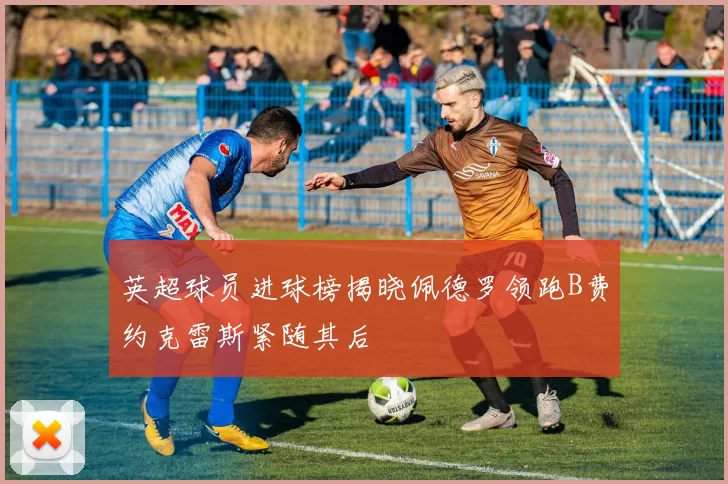 英超球员进球榜揭晓佩德罗领跑B费约克雷斯紧随其后